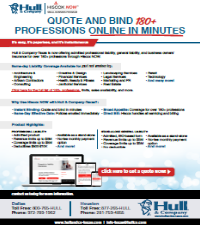 Hiscox NOW, Quote & Bind Small Business Online
